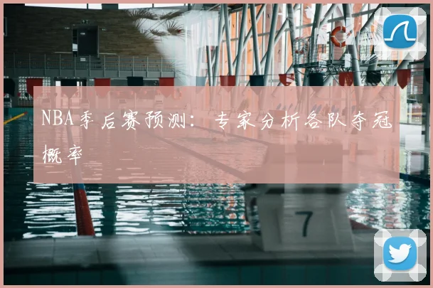 NBA季后赛预测：专家分析各队夺冠概率